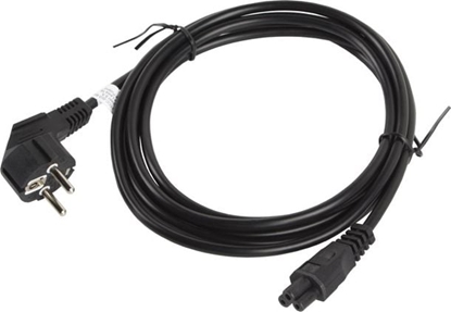 Изображение Kabel zasilajcy Lanberg IEC 7/7 - IEC 320 C5, 3m, czarny (CA-C5CA-11CC-003-BK)