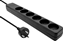 Picture of Listwa zasilajca MicroConnect MC-GRU0607DKB rozgaziacz 7 m 6 x gniazdo sieciowe