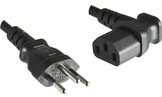 Picture of Kabel zasilajcy MicroConnect Power Cord Swiss - C13 90°1.8m (PE160418A)