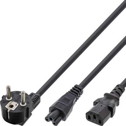 Изображение Kabel zasilajcy MicroConnect Power Splitter cable, schuko