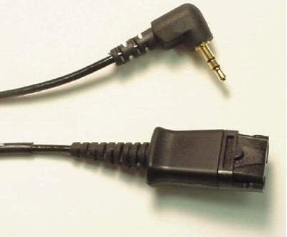 Picture of Kabel zasilajcy Poly SPARE CABLE ASSY COIL CORD 10FT/2.5MM TO QD