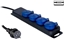 Picture of Kabel zasilajcy Procab Procab PSI204/1.5-F IP44 powerstrip, 4-way, 3G2.5 4 french sockets, ip44, 1,5m