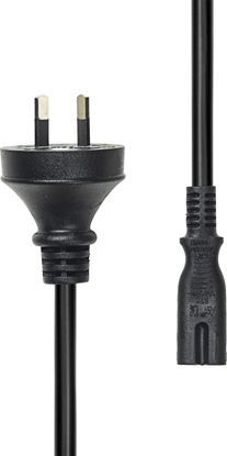 Изображение Kabel zasilajcy ProXtend ProXtend Power Cord Australia to C7 2M Black