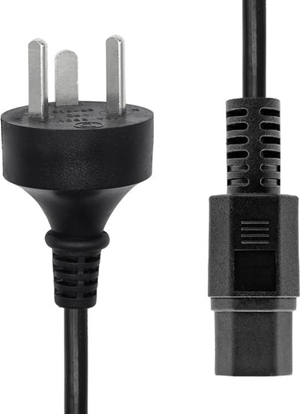 Изображение Kabel zasilajcy ProXtend ProXtend Power Cord Denmark EDB to C15 5M Black