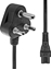 Picture of Kabel zasilajcy ProXtend ProXtend Power Cord India Angled to C5 2M Black