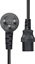 Picture of Kabel zasilajcy ProXtend ProXtend Power Cord Israel to C13 2M Black