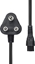 Picture of Kabel zasilajcy ProXtend ProXtend Power Cord South Africa Angled to C5 2M Black