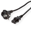 Picture of Roline Power Cable, straight IEC Connector, black, 3 m