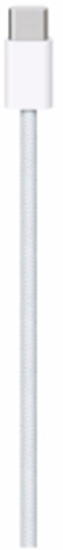 Picture of Kabelis Apple Woven USB Type-C Male - USB Type-C Male 1m White