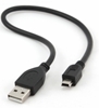 Picture of Kabelis Gembird USB Male - MiniUSB Male 0.3m Black