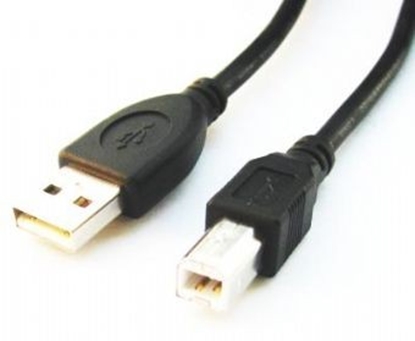 Attēls no Kabelis Gembird USB Male - USB Male B 4.5m Black