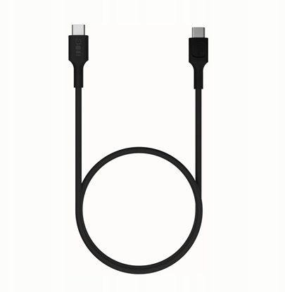 Picture of Kabelis Green Cell PowerStream USB Type-C Male - USB Type-C Male 100W Black 2m