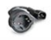Picture of Kabelis-Pāreja Gembird Power adapter kab C14 input and Schuko output