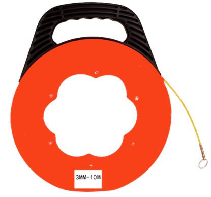 Attēls no Kabeļu vilkšanas ierīce - buksieris ar dispenseri | Tērauda stieples diametrs 3mm | Garums 30m