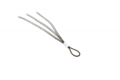 Attēls no Kabeļu vilkšanas zeķes uzgalis ar 3x cilpām kabeļiem ar Ø8-15mm, garums 500mm