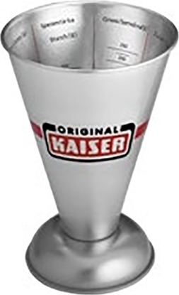 Picture of KAISER Patisserie measuring cup funnel-shaped, integrated scale