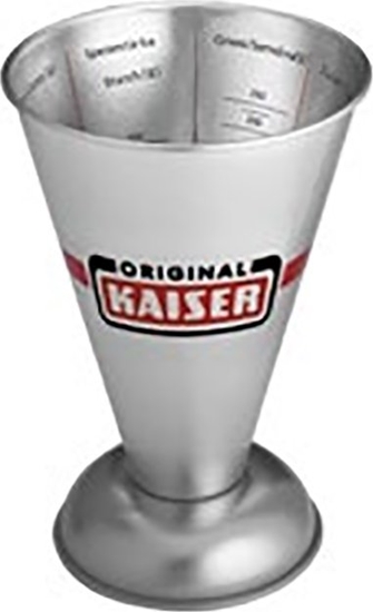 Изображение KAISER Patisserie measuring cup funnel-shaped, integrated scale