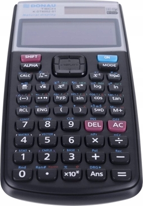Изображение Kalkulator Donau Kalkulator naukowy DONAU TECH, natur. zapis, 417 funkcji, 164x84x19 mm, czarny
