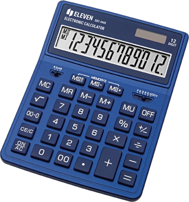 Picture of Kalkulator Eleven Eleven Kalkulator SDC-444XRNVE granatowy 12-cyfrowy wywietlacz