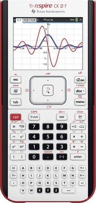 Изображение Kalkulator Texas Instruments graficzny NSPCXIIT Czarny, z moliwoci adowania
