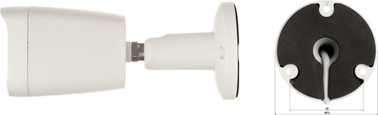 Picture of Kamera IP APTI KAMERA IP APTI-AI803CA3IL-28W - 8.3Mpx 4K UHD 2.8mm