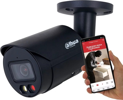 Attēls no Kamera IP Dahua Technology KAMERA IP IPC-HFW2449S-S-IL-0280B-BLACK WizSense - 4 Mpx 2.8 mm DAHUA