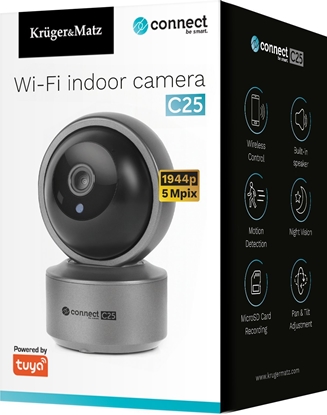 Attēls no Kamera IP Kruger&Matz Kamera IP wewntrzna Kruger&Matz Connect C25 2K Tuya