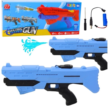 Изображение Karabin Na Wod Elektryczny Automatyczny Niebieski Zasig 10m LEAN Toys