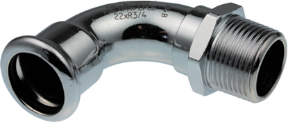 Picture of Karbona līkums 90° 22x3/4'' ā (Steel) KAN-therm