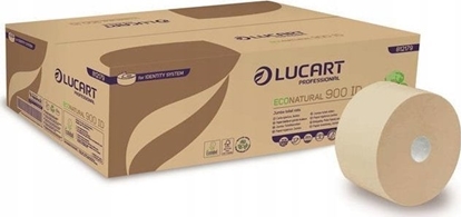 Attēls no Karen Lucart EcoNatural 900 ID - Papier toaletowy, 2 warstwy, 202 m, celuloza Fiberpack  12 rolek