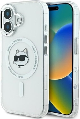 Attēls no Karl Lagerfeld case for iPhone 16 6,1" KLHMP16SHLS