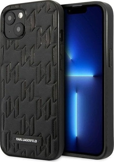 Picture of Karl Lagerfeld Etui do iPhone 13 mini 5,4" hardcase czarny/black Monogram Plaque
