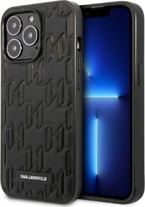 Attēls no Karl Lagerfeld Etui do iPhone 13 Pro Max 6,7" hardcase czarny/black Monogram Plaque