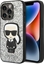 Picture of Karl Lagerfeld Etui Karl Lagerfeld do iPhone 14 Pro Max 6,7" hardcase srebrny/silver Glitter Flakes Ikonik