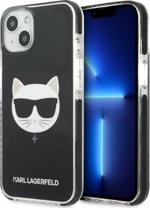 Attēls no Karl Lagerfeld Etui Karl Lagerfeld KLHCP13STPECK Apple iPhone 13 mini hardcase czarny/black Choupette Head
