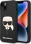 Attēls no Karl Lagerfeld Etui Karl Lagerfeld KLHCP14MSLKHBK Apple iPhone 14 Plus hardcase czarny/black Silicone Karl`s Head