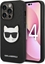 Attēls no Karl Lagerfeld Etui KLHCP14XSAPCHK Apple iPhone 14 Pro Max hardcase czarny/black Saffiano Choupette Head Patch