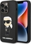 Picture of Karl Lagerfeld Etui Karl Lagerfeld KLHCP14XSNIKBCK Apple iPhone 14 Pro Max hardcase czarny/black Silicone Ikonik