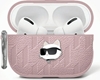 Изображение Karl Lagerfeld Monogram Choupette Head Case for AirPods 4 Pink
