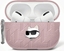 Изображение Karl Lagerfeld Monogram Choupette Head Case for AirPods 4 Pink
