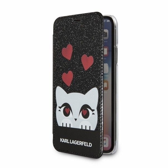 Изображение Karl Lagerfeld KLFLBKPXVDCBK iPhone X|Xs black boo
