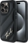 Изображение Karl Lagerfeld KLHCP13XPQDSMGK iPhone 13 Pro Max 6.7" czarny/black hardcase Diagonal Quilted Script