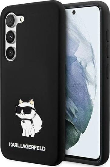 Picture of Karl Lagerfeld Karl Lagerfeld KLHCS24SSNCHBCK S24 S921 hardcase czarny/black Silicone Choupette NoSize