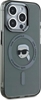 Изображение Karl Lagerfeld Karl Lagerfeld KLHMP15LHLSKIK iPhone 15 Pro 6.1" black/black hardcase IML Metal Karl Head MagSafe