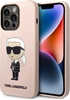 Picture of Karl Lagerfeld KLHCP14LSNIKBCP Back Case for Apple iPhone 14 Pro