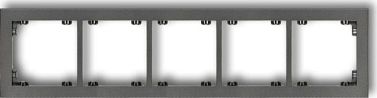 Изображение Karlik Deco Ramka piciokrotna grafitowy (11DR-5)