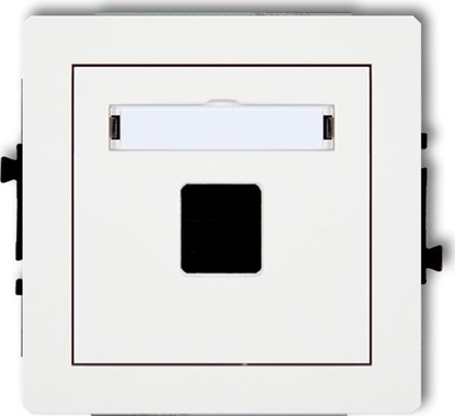 Picture of Karlik Mechanizm gniazda multimedialnego pojedynczego bez moduy Karlik Deco DGM-1P