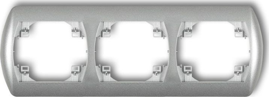 Picture of Karlik TREND Ramka pozioma potrójna zoty metalik 8RH-3
