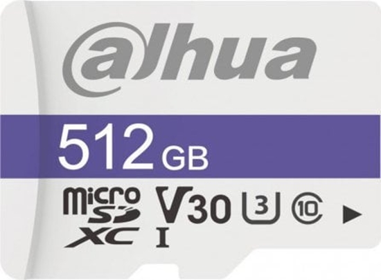 Picture of Karta Dahua Technology TF-C100 MicroSDXC 512 GB Class 10 U3 V30 (TF-C100/512GB)
