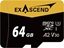 Изображение Karta ExAscend Catalyst MicroSDXC 64 GB UHS-I/U3 A2 V30 (EX64GUSDU1-AD)